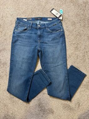Mavi Women's Emma Slim Boyfriend Jeans in Indego Blue Denim NWT 31/32